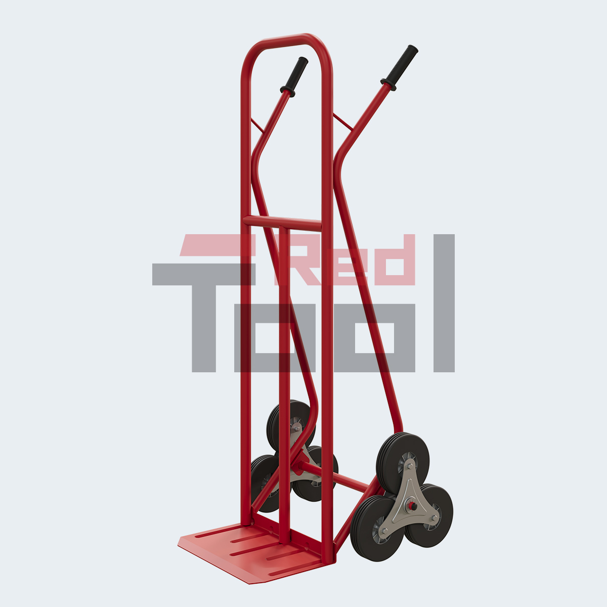 Тележка двухколесная грузовая КГЛ 180 Колёса: Литые лестничные Ø160